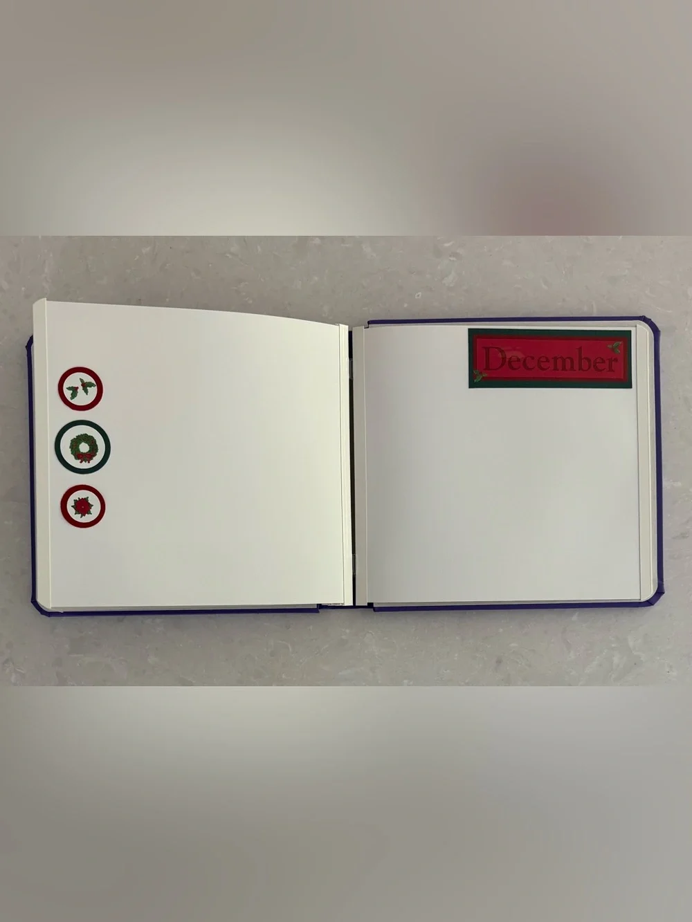 Premade Creative Memories 7X7 Album